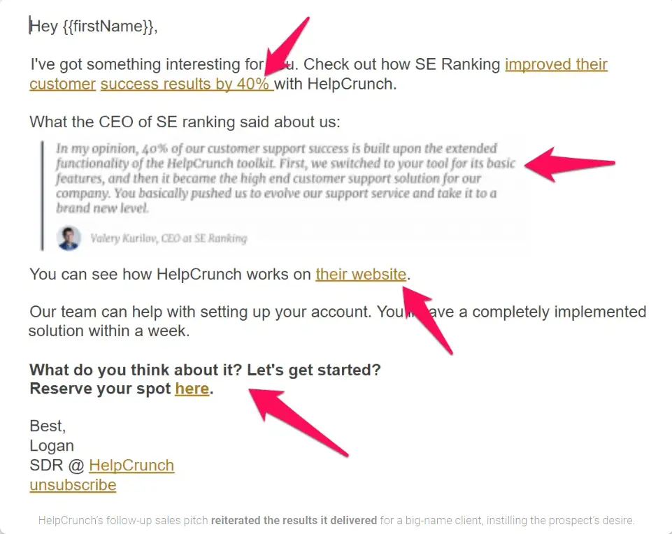 Sales Pitch Examples | Sales Pitch Email Examples | Sales Pitch